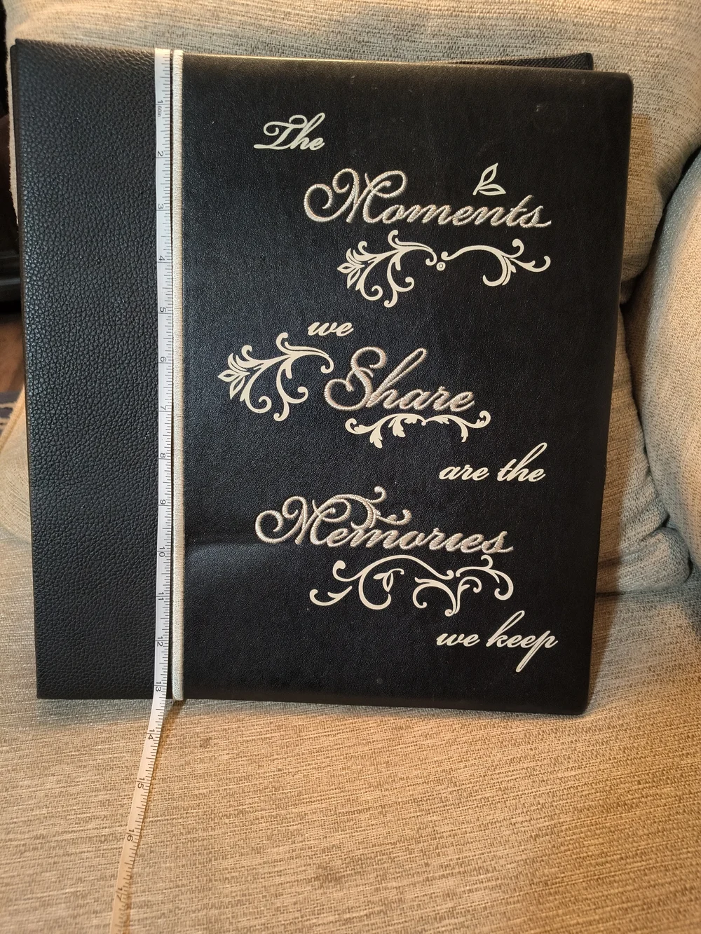 Black Photo/Card Organizer Binder